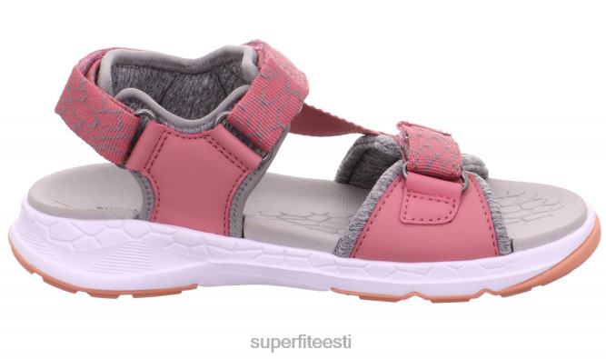 Superfit väikelapsed criss cross - sandaal takjakinnitusega 6TFB8635 sandaalid roosa/oranž - Image 2