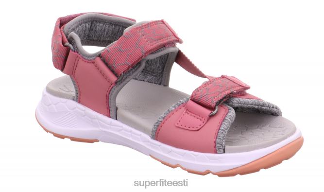 Superfit väikelapsed criss cross - sandaal takjakinnitusega 6TFB8635 sandaalid roosa/oranž - Image 4