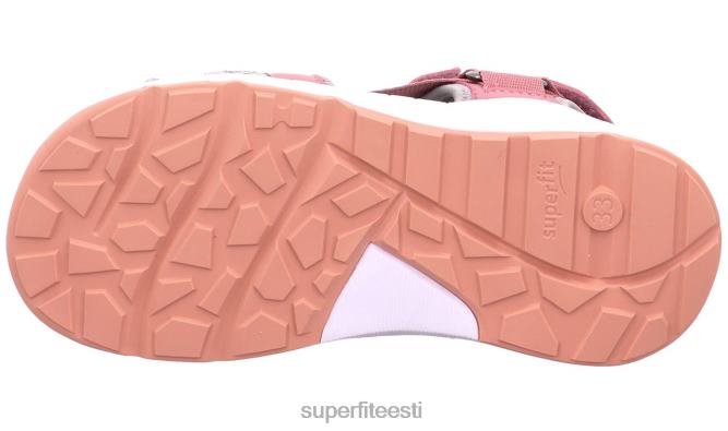 Superfit väikelapsed criss cross - sandaal takjakinnitusega 6TFB8635 sandaalid roosa/oranž - Image 5