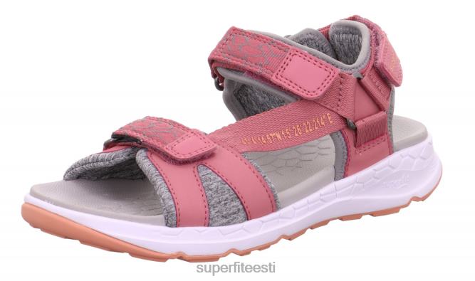 Superfit väikelapsed criss cross - sandaal takjakinnitusega 6TFB8635 sandaalid roosa/oranž - Image 1