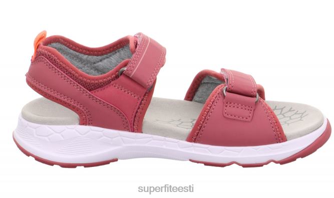 Superfit väikelapsed criss cross - sandaal takjakinnitusega 6TFB8648 sandaalid roosa/oranž - Image 2