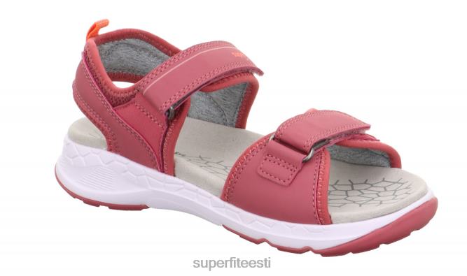 Superfit väikelapsed criss cross - sandaal takjakinnitusega 6TFB8648 sandaalid roosa/oranž - Image 4
