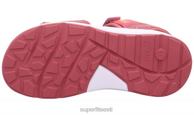 Superfit väikelapsed criss cross - sandaal takjakinnitusega 6TFB8648 sandaalid roosa/oranž - Image 5