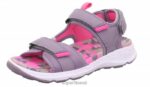 Superfit väikelapsed criss cross - sandaal takjakinnitusega 6TFB8653 sandaalid lilla/roosa