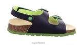 Superfit väikelapsed fussbettpantoffel - pandlaga sandaal 6TFB8587 sandaalid sinine Roheline - Image 2