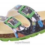 Superfit väikelapsed fussbettpantoffel - pandlaga suss 6TFB8549 sussid must/mitmevärviline