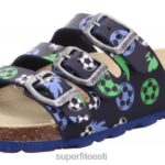 Superfit väikelapsed fussbettpantoffel - pandlaga suss 6TFB8561 sussid sinine Roheline