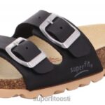 Superfit väikelapsed fussbettpantoffel - pandlaga suss 6TFB8564 sussid must