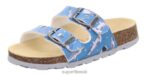 Superfit väikelapsed fussbettpantoffel - pandlaga suss 6TFB8574 sussid sinine/mitmevärviline