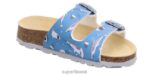 Superfit väikelapsed fussbettpantoffel - pandlaga suss 6TFB8574 sussid sinine/mitmevärviline - Image 4
