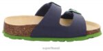 Superfit väikelapsed fussbettpantoffel - pandlaga suss 6TFB8579 sussid sinine Roheline - Image 2