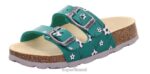 Superfit väikelapsed fussbettpantoffel - pandlaga suss 6TFB8592 sussid roheline