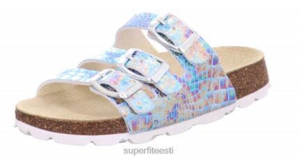 Superfit väikelapsed fussbettpantoffel - pandlaga suss 6TFB8597 sussid sinine