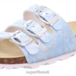 Superfit väikelapsed fussbettpantoffel - pandlaga suss 6TFB8605 sussid helesinine/hõbedane