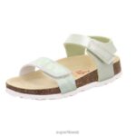 Superfit väikelapsed fussbettpantoffel - takjakinnitusega sandaal 6TFB8548 sandaalid roheline