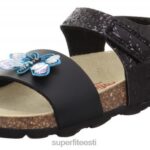 Superfit väikelapsed fussbettpantoffel - takjakinnitusega sandaal 6TFB8551 sandaalid must