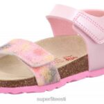 Superfit väikelapsed fussbettpantoffel - takjakinnitusega sandaal 6TFB8570 sandaalid roosa/mitmevärviline