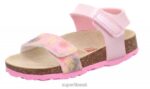 Superfit väikelapsed fussbettpantoffel - takjakinnitusega sandaal 6TFB8570 sandaalid roosa/mitmevärviline