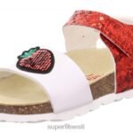 Superfit väikelapsed fussbettpantoffel - takjakinnitusega sandaal 6TFB8571 sandaalid punane/valge