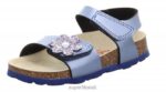 Superfit väikelapsed fussbettpantoffel - takjakinnitusega sandaal 6TFB8631 sandaalid sinine