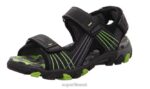 Superfit väikelapsed henry - takjakinnitusega sandaal 6TFB8655 sandaalid must