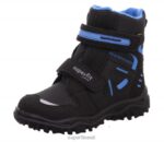 Superfit väikelapsed husky - takjakinnitusega saabas 6TFB8701 saapad must/sinine
