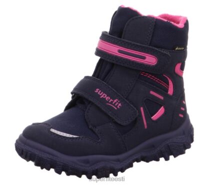 Superfit väikelapsed husky - takjakinnitusega saabas 6TFB8722 saapad sinine/roosa