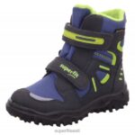 Superfit väikelapsed husky - takjakinnitusega saabas 6TFB8767 saapad hall/sinine