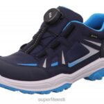 Superfit väikelapsed jupiter – boa fit süsteemiga madalad tossud 6TFB8891 madalad tossud sinine/türkiissinine