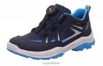 Superfit väikelapsed jupiter – boa fit süsteemiga madalad tossud 6TFB8891 madalad tossud sinine/türkiissinine