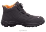Superfit väikelapsed jupiter - boa fit süsteemiga saabas 6TFB8901 saapad hall/oranž - Image 2