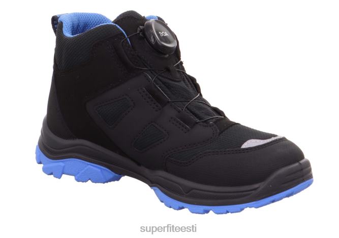 Superfit väikelapsed jupiter - boa fit süsteemiga saabas 6TFB8903 saapad must/helesinine - Image 4