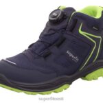 Superfit väikelapsed jupiter - boa fit süsteemiga saabas 6TFB8907 saapad sinine/heleroheline