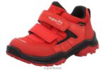 Superfit väikelapsed jupiter - takjakinnitusega madalad tossud 6TFB8726 saapad punane/must