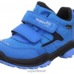 Superfit väikelapsed jupiter - takjakinnitusega madalad tossud 6TFB8758 saapad sinine/must