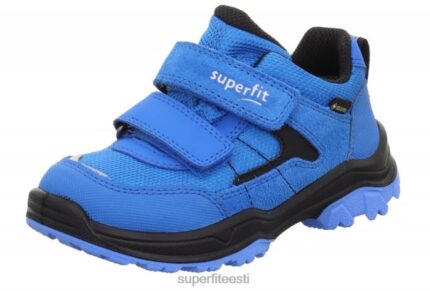 Superfit väikelapsed jupiter - takjakinnitusega madalad tossud 6TFB8758 saapad sinine/must