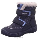 Superfit väikelapsed kristall - takjakinnitusega saabas 6TFB8696 saapad sinine/helehall