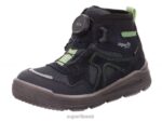 Superfit väikelapsed mars - boa fit süsteemiga saabas 6TFB8724 saapad hall/roheline