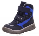 Superfit väikelapsed mars - takjakinnitusega saabas 6TFB8708 saapad sinine/helehall