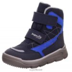 Superfit väikelapsed mars - takjakinnitusega saabas 6TFB8708 saapad sinine/helehall