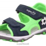 Superfit väikelapsed mike 3.0 - takjakinnitusega sandaal 6TFB8613 sandaalid sinine/heleroheline