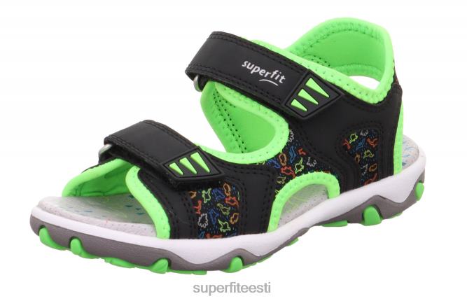 Superfit väikelapsed mike 3.0 - takjakinnitusega sandaal 6TFB8674 sandaalid must/heleroheline - Image 1