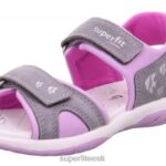 Superfit väikelapsed päikesepaisteline - takjakinnitusega sandaal 6TFB8638 sandaalid helehall/lilla