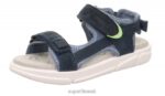Superfit väikelapsed pixie - takjakinnitusega sandaal 6TFB8629 sandaalid sinine