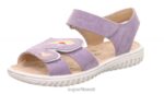 Superfit väikelapsed sparkle - takjakinnitusega sandaal 6TFB8618 sandaalid lilla