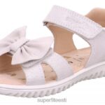 Superfit väikelapsed sparkle - takjakinnitusega sandaal 6TFB8625 sandaalid valge