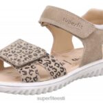 Superfit väikelapsed sparkle - takjakinnitusega sandaal 6TFB8642 sandaalid beež