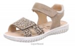 Superfit väikelapsed sparkle - takjakinnitusega sandaal 6TFB8642 sandaalid beež