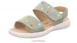 Superfit väikelapsed sparkle - takjakinnitusega sandaal 6TFB8643 sandaalid heleroheline