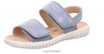 Superfit väikelapsed sparkle - takjakinnitusega sandaal 6TFB8673 sandaalid sinine